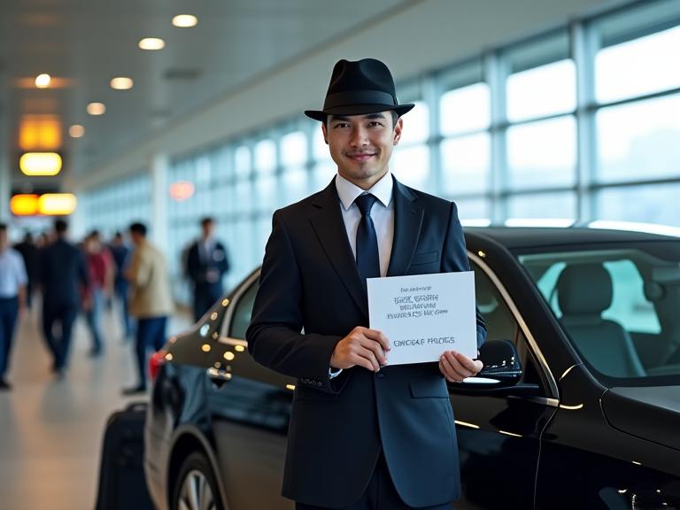 Car rental pickup at Changi Airport Singapore