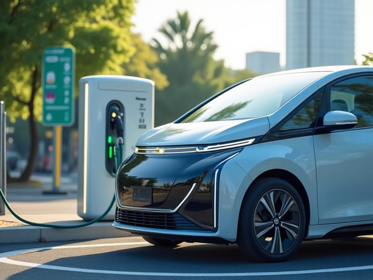 Electric car charging in Singapore